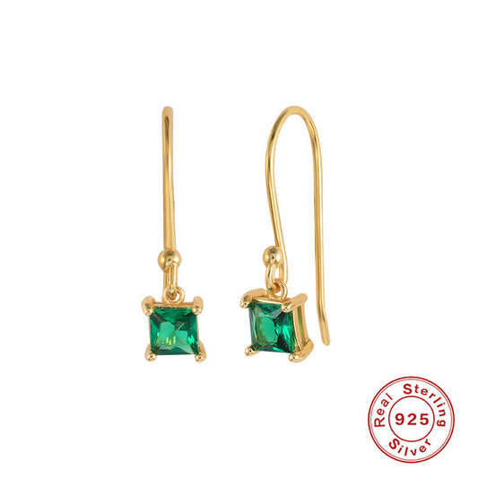 Lusia Drop earring - Green