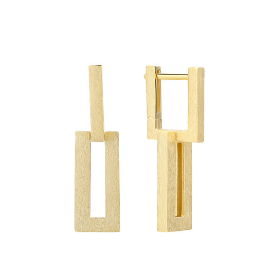 Opulent Luxuriant Earrings - Gold